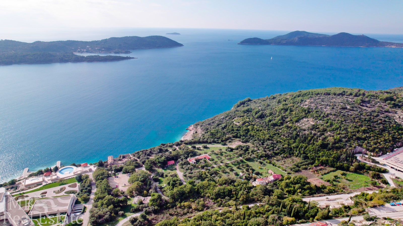 Atraktivno GRAĐEVINSKO ZEMLJIŠTE cca 1.200 m2 | Panoramski pogled na more i otoke | Dubrovnik okolica