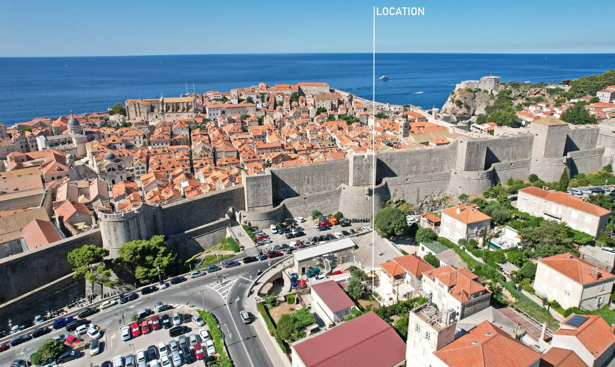 EKSKLUZIVNA PRODAJA | UZ POVIJESNU JEZGRU DUBROVNIKA | STAN 80 m2 S VRTOM I TERASOM UKUPNO 185 m2 | POGLED MORE | RIJETKOST
