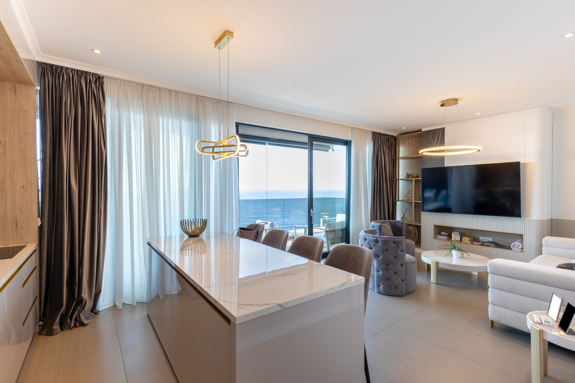 LUKSUZNA NOVOGRADNJA! Stan cca 90 m2 s panoramskim pogledom na more | Dubrovnik