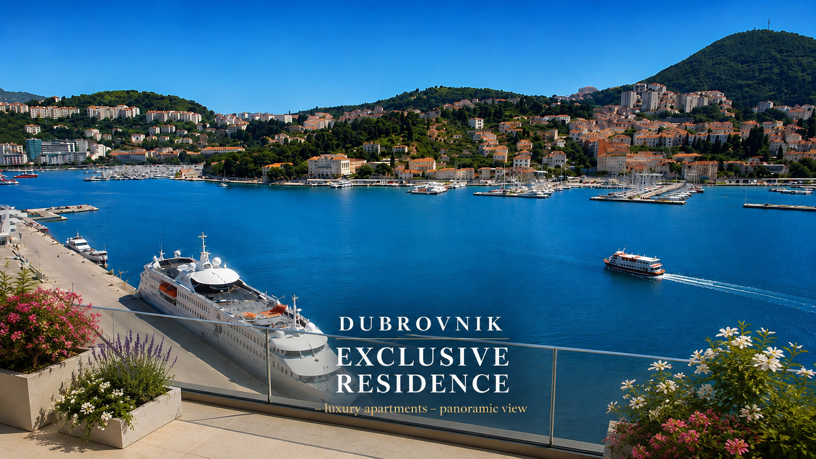 NOVOGRADNJA | DUBROVNIK EXCLUSIVE RESIDENCE | Luksuzan stan 90 m2 | 2 SS | Potkrovlje | Panoramski pogled na more