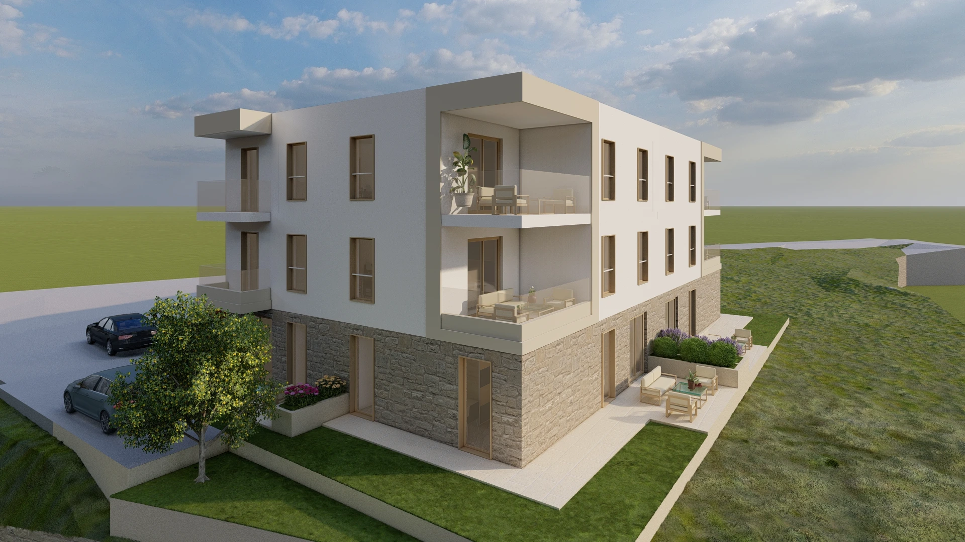 EKSKLUZIVNA PRODAJA IMB | NOVOGRADNJA | Stan 106 m2 | 3 SS | Dubrovnik okolica, Zvekovica