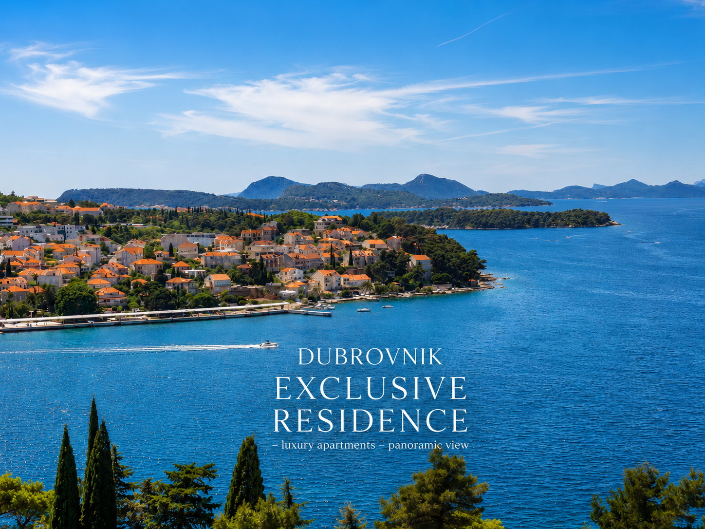 NOVOGRADNJA | DUBROVNIK EXCLUSIVE RESIDENCE | Luksuzni stanovi 87 m2 - 161 m2 | Panoramski pogled na more