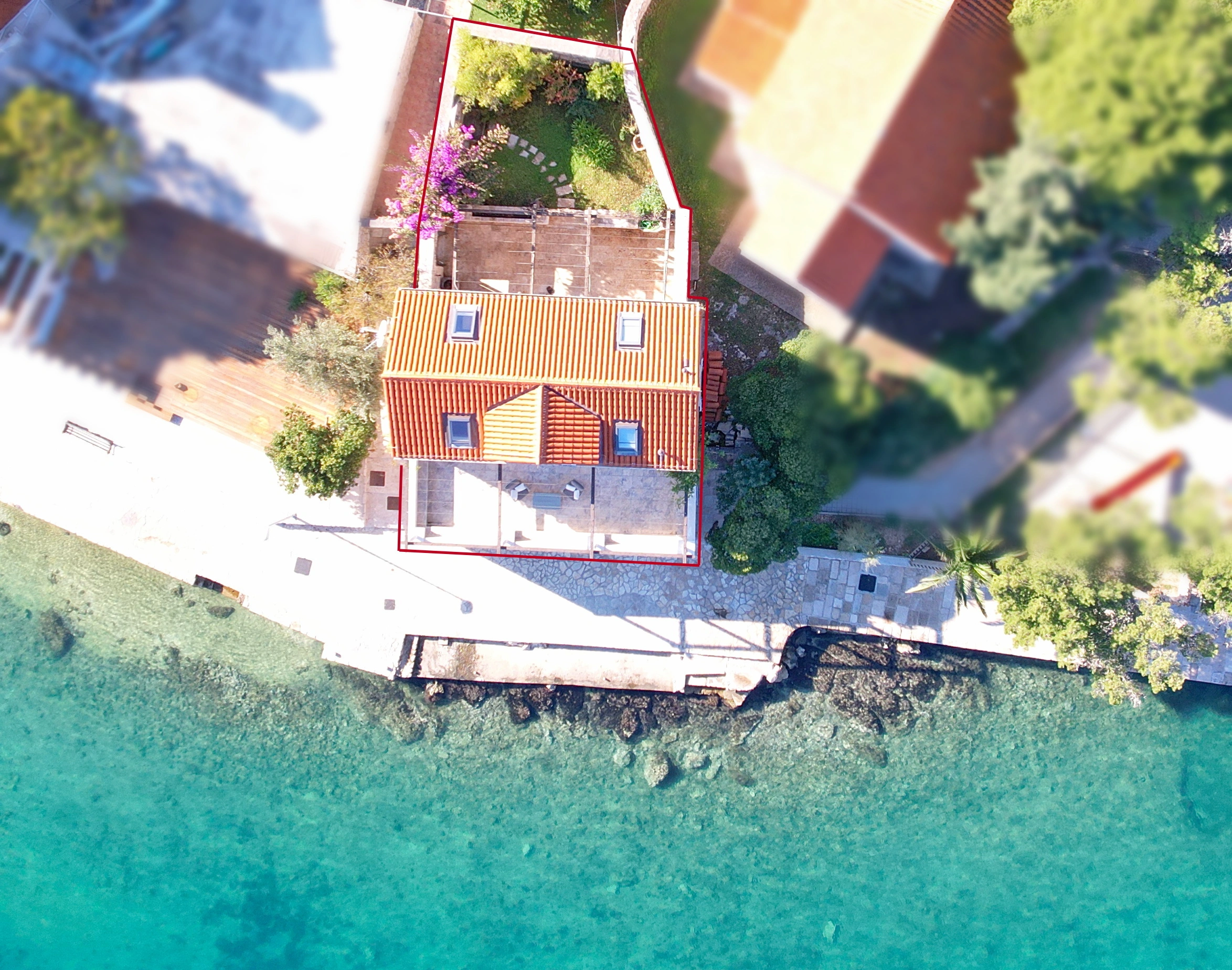 Tradicionalna kamena vila iz 17. st. | Eksluzivna pozicija 1. red uz more | Dubrovnik okolica, Zaton