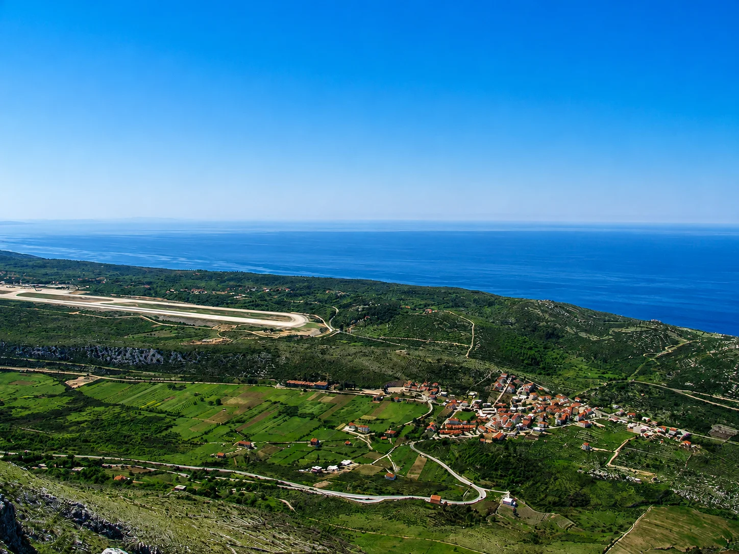 Građevinsko zemljište cca 1.600 m2 | Panoramski pogled na more i otoke | Dubrovnik okolica
